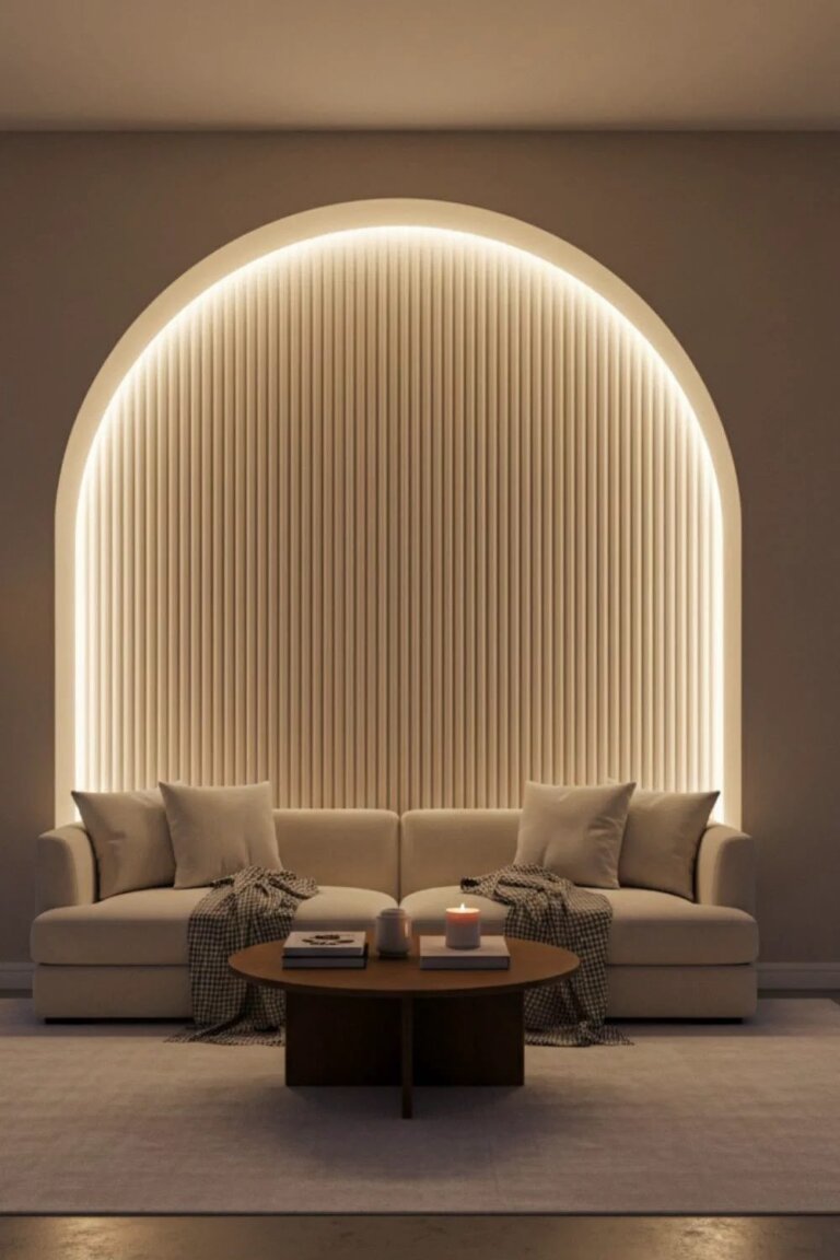 Premium wall panelling design in Chandigarh