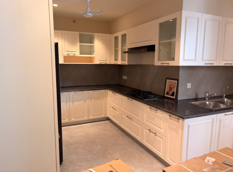 Classic PU Kitchen in Chandigarh