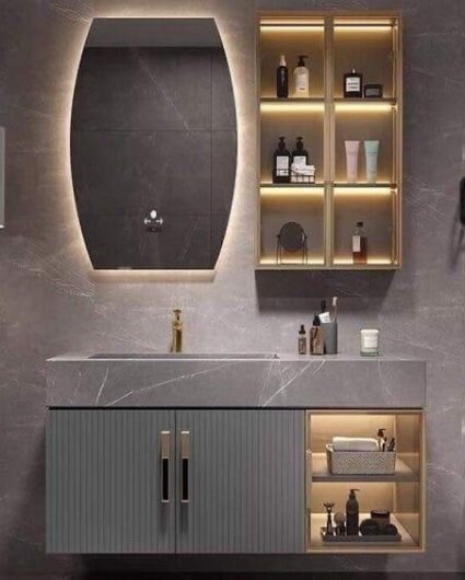 Vanity Design by Nova Interior Studio