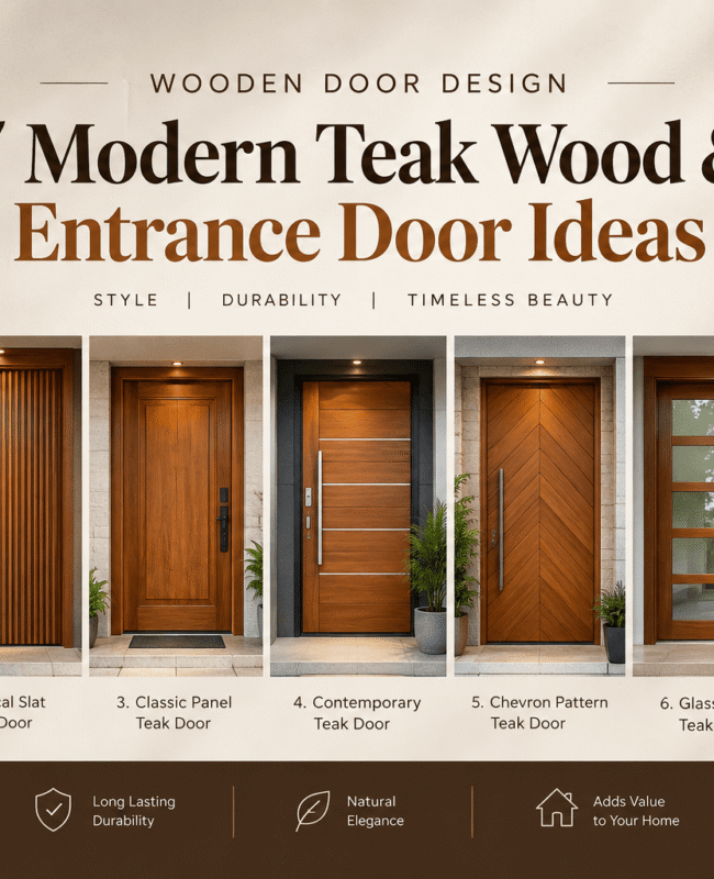 wooden door design