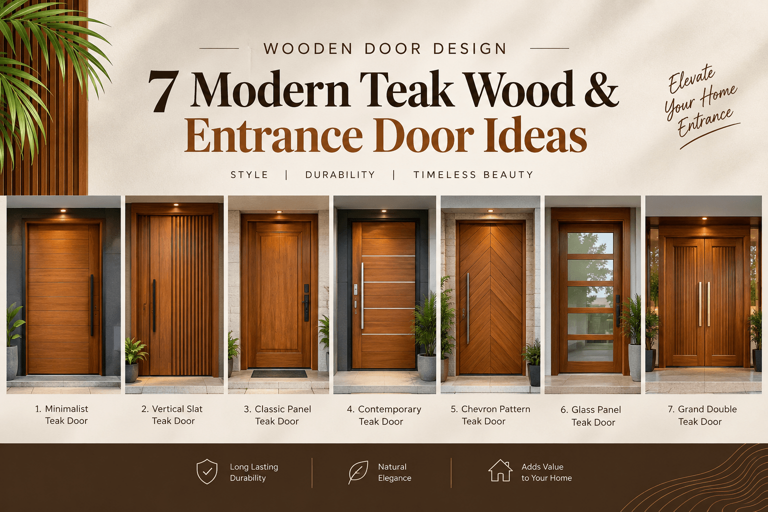 wooden door design